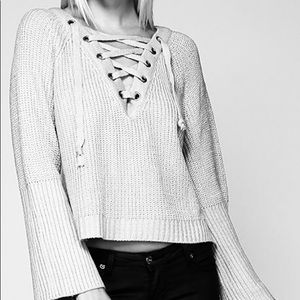 Main Strip NWT Crop Top Sweater